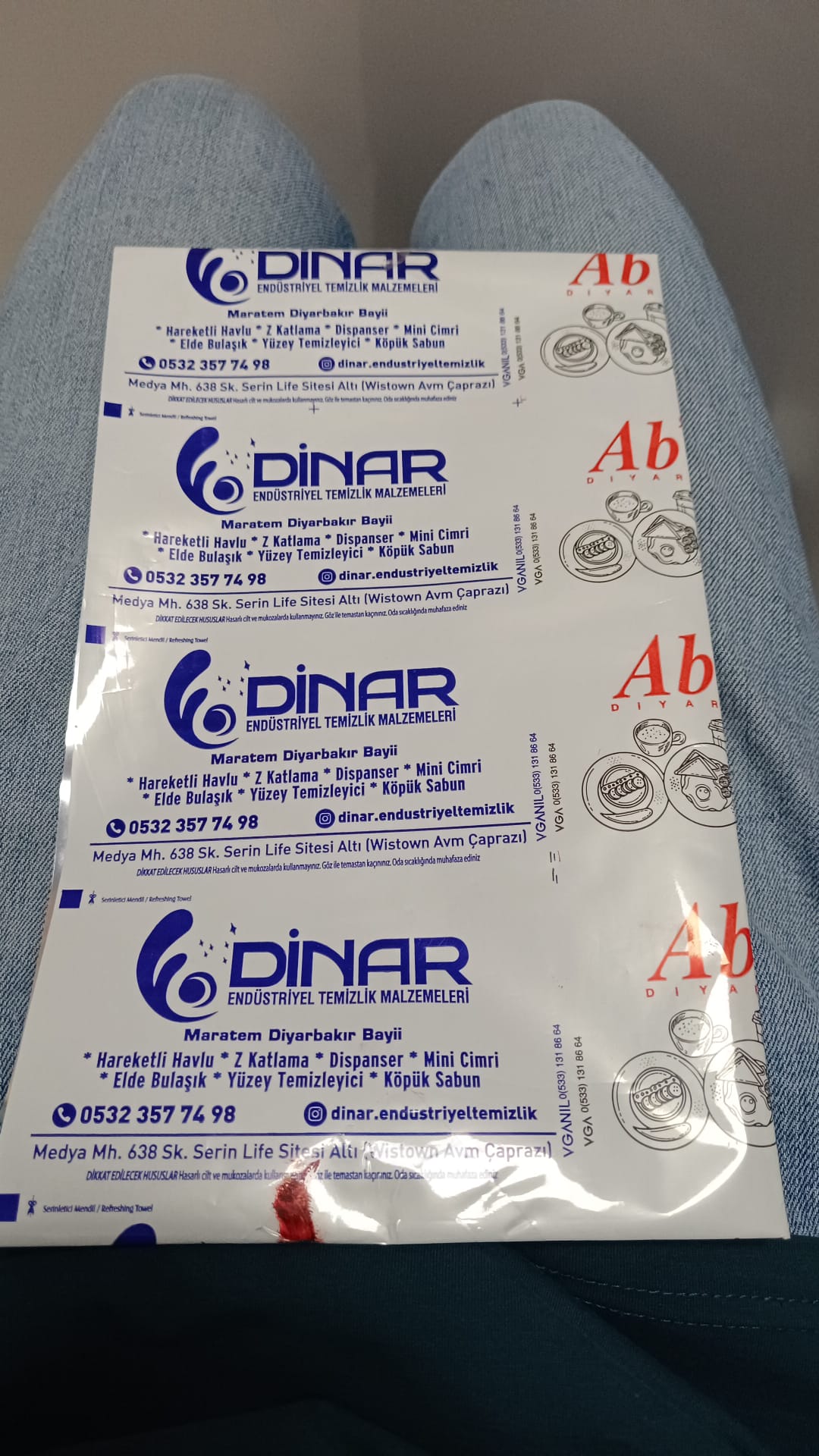 Dinar Endüstriyel Temizlik - Abbas Waffle